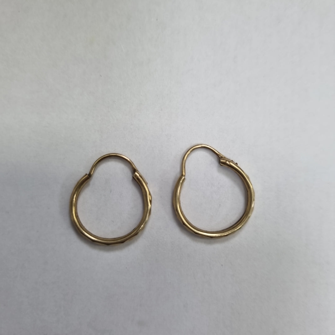 ARRACADAS PAR ORO 10 K 0,70 GRMS (SEMINUEVO)