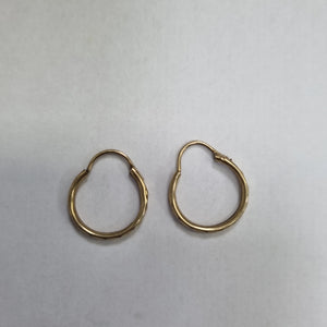 ARRACADAS PAR ORO 10 K 0,70 GRMS (SEMINUEVO)