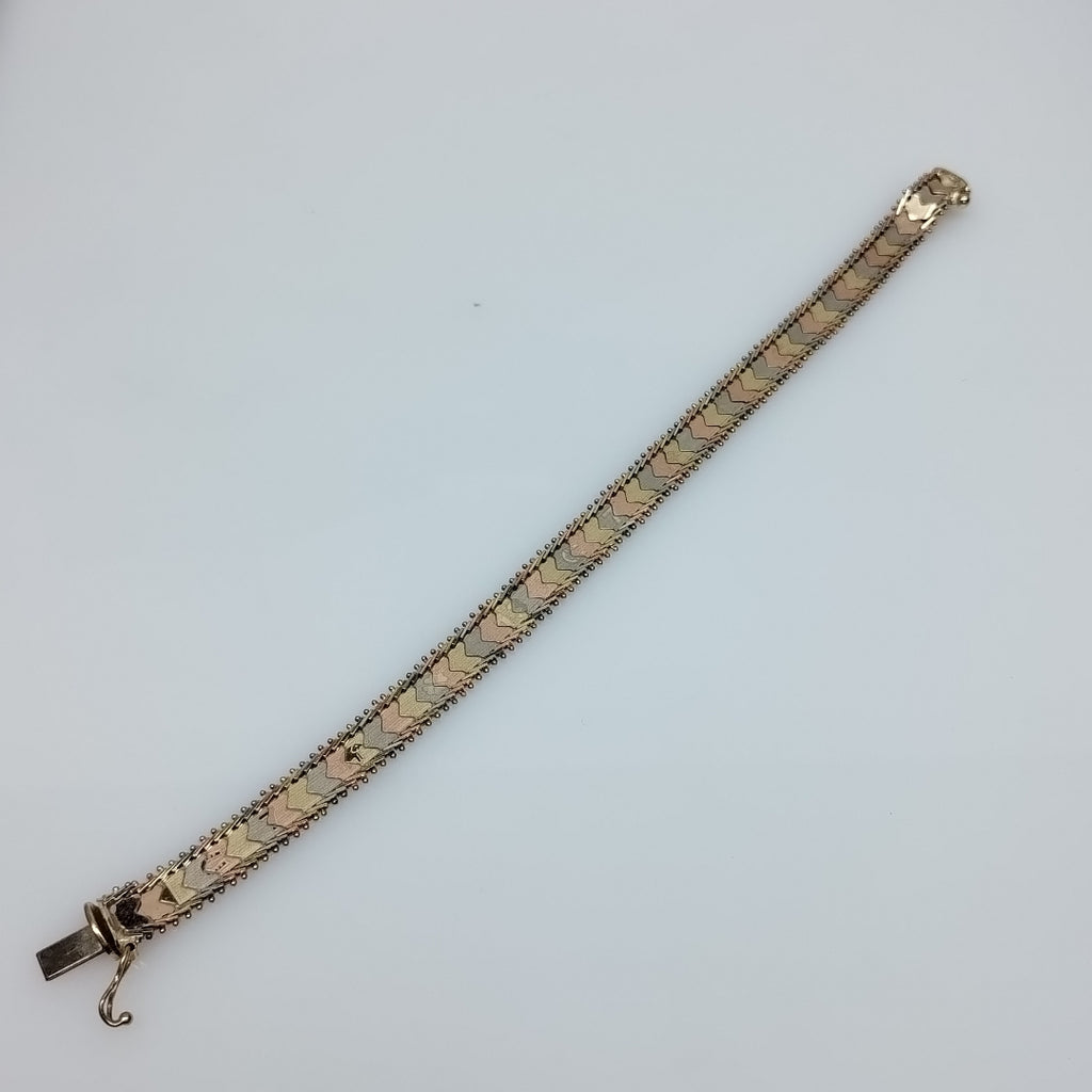 PULSERA. ORO. 14 K 9.3 GRMS (SEMINUEVO)