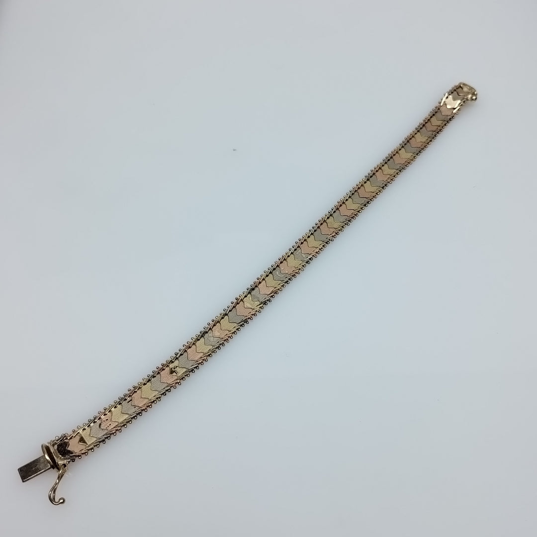 PULSERA. ORO. 14 K 9.3 GRMS (SEMINUEVO)