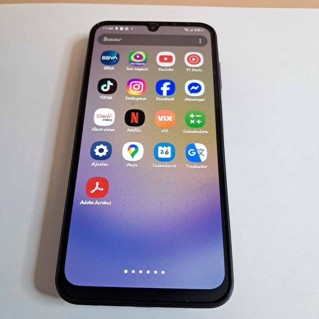 CELULAR SAMSUNG GALAXY A25 5G SM-A256E/DSN (2023) 128 GB 6 GB RAM (SEMINUEVO)