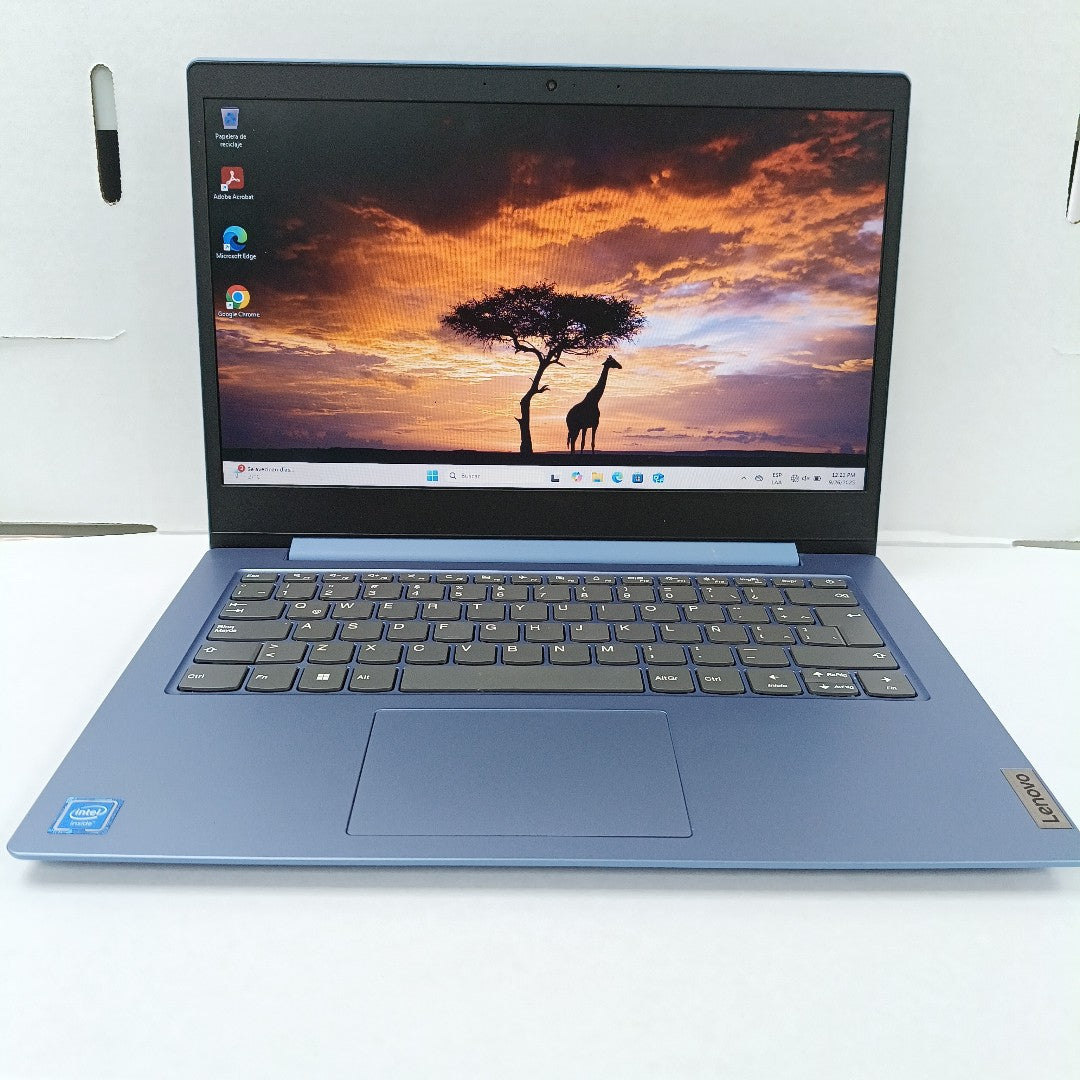 LAPTOP LENOVO IDEAPAD 1 14IGL05 (2022) 128 GB SSD 4 GB RAM (SEMINUEVO)