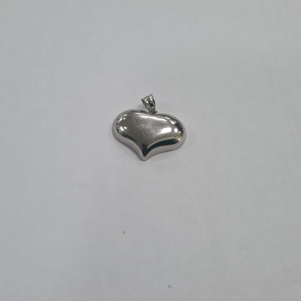 10023DIJ00000B1422 FRD12 DIJE DE MEDIO CORAZON INFLADO O/B ORO 14K 1.6GRS (NUEVO)