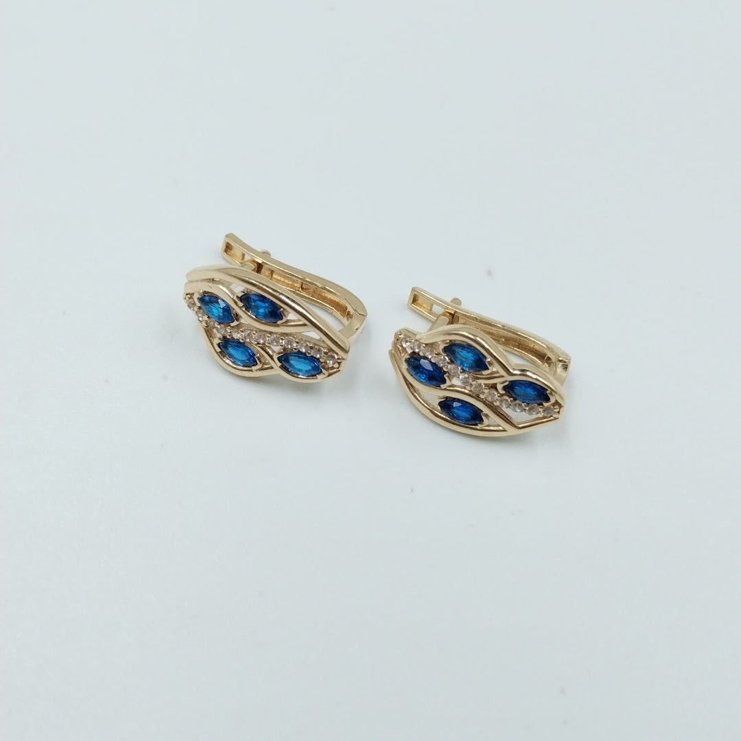 BROQUELES ORO 14K 3.6 (NUEVO)