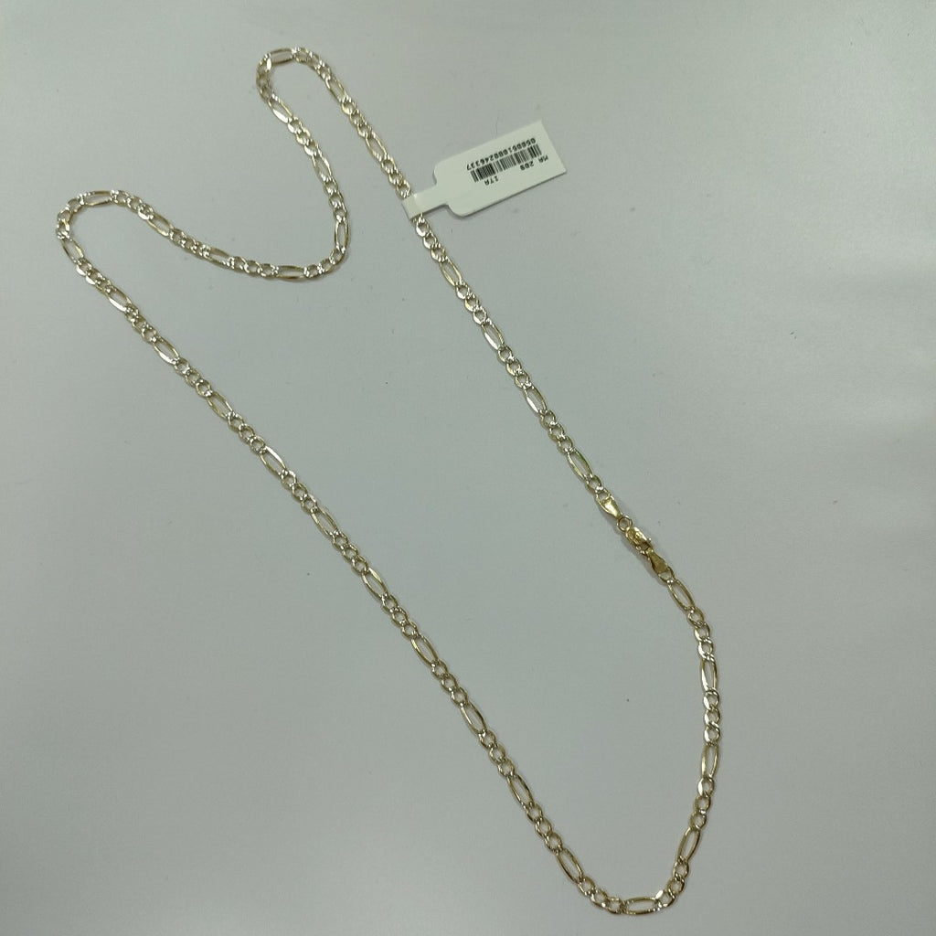 CADENAS CARTIER 3*1 DIAMANTADA ORO 14K 7.8 (NUEVO)