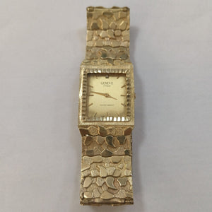 RELOJ CAJA ACERO PULSO ORO ORO 10 K 49,40 GRMS (SEMINUEVO)