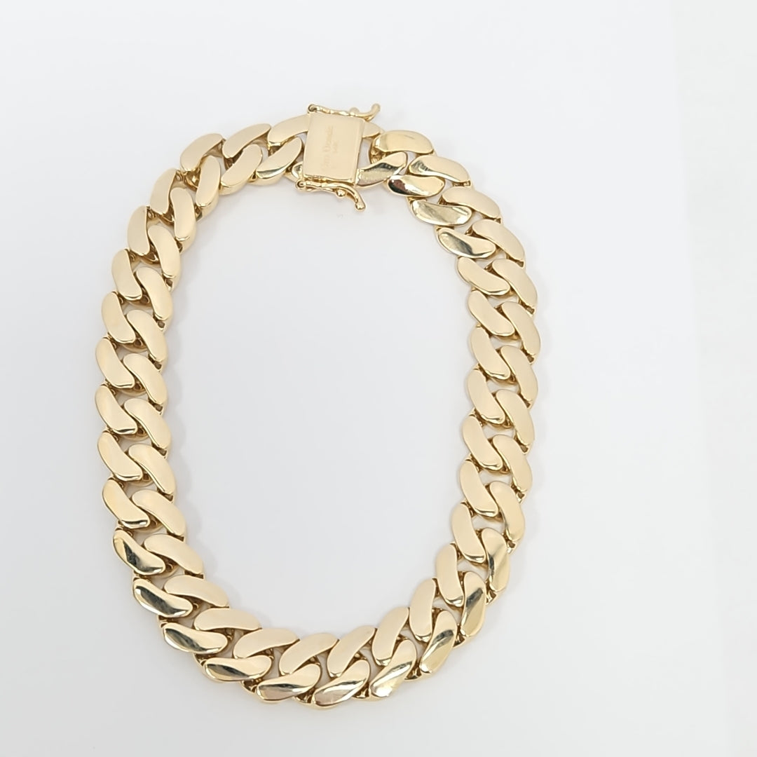 PULSERAS CABALLERO ORO 14K 19.7 (NUEVO)