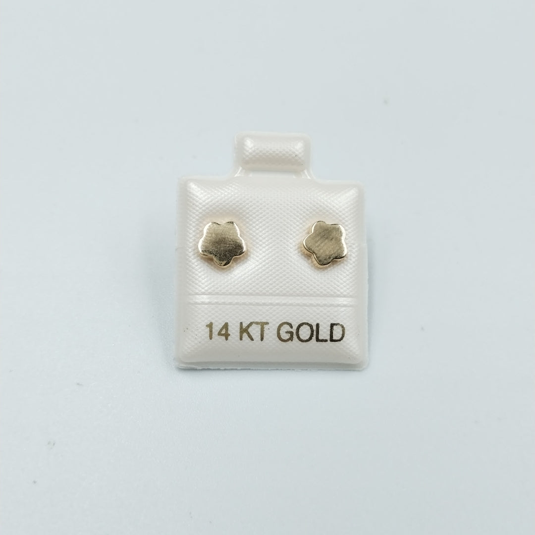 BROQUELES ORO 14K 1.1 (NUEVO)