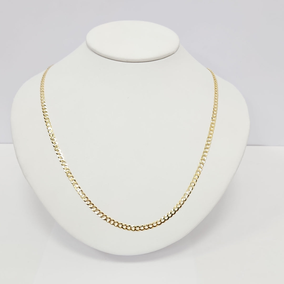 CADENAS BARBADA AMARILLA ORO 10K 5.3 (NUEVO)