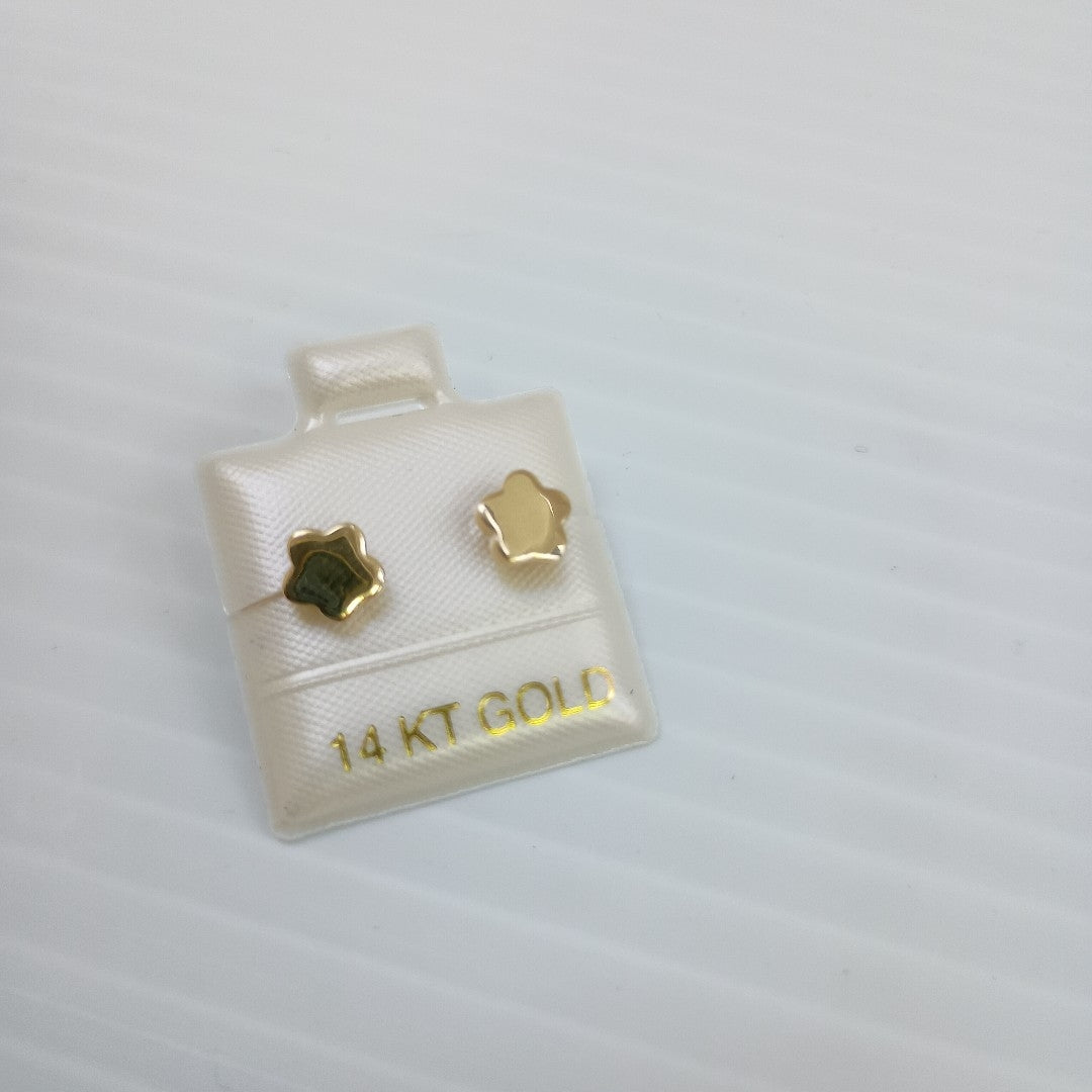 BROQUELES ORO 14K 1.1 (NUEVO)