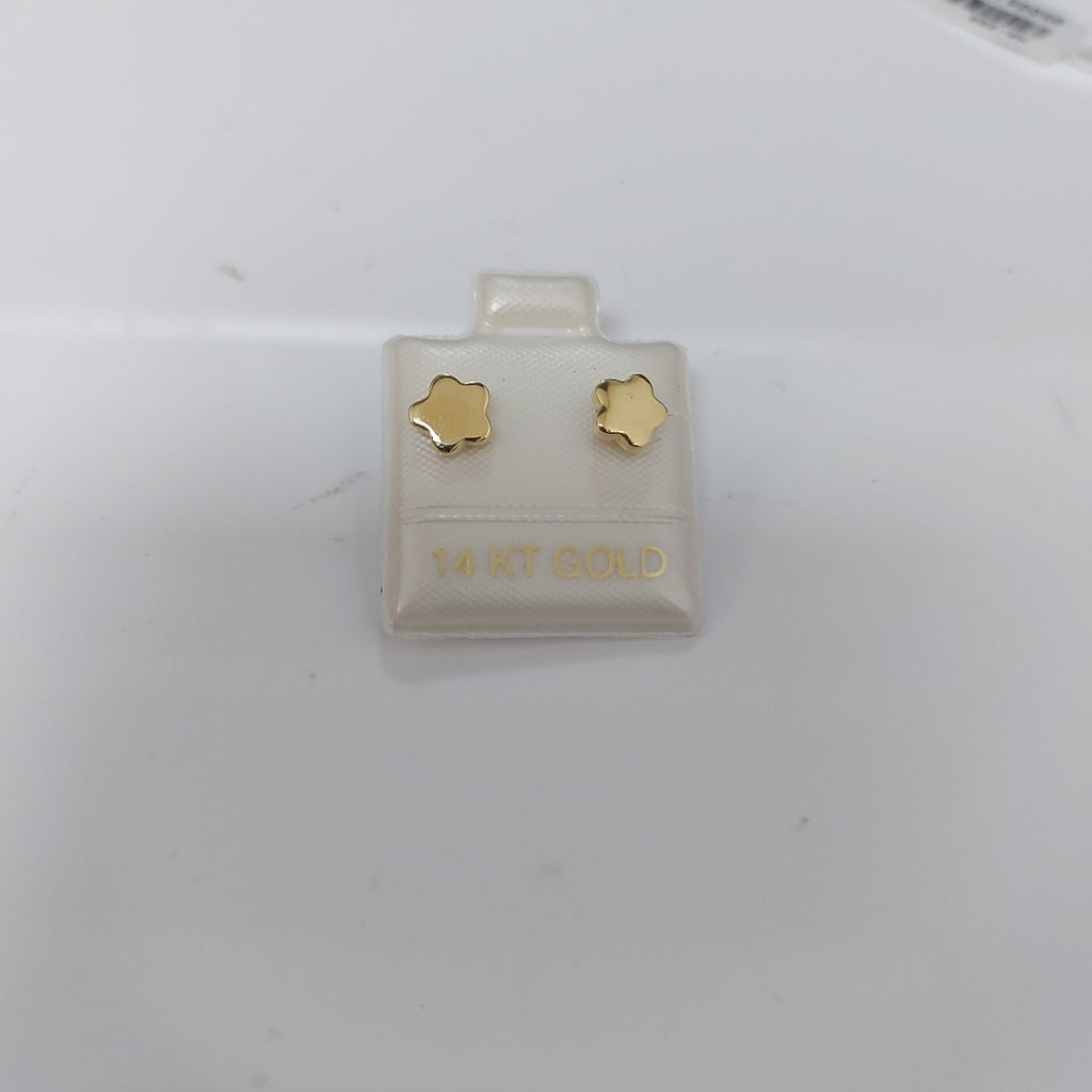 BROQUELES ORO 14K 1 (NUEVO)