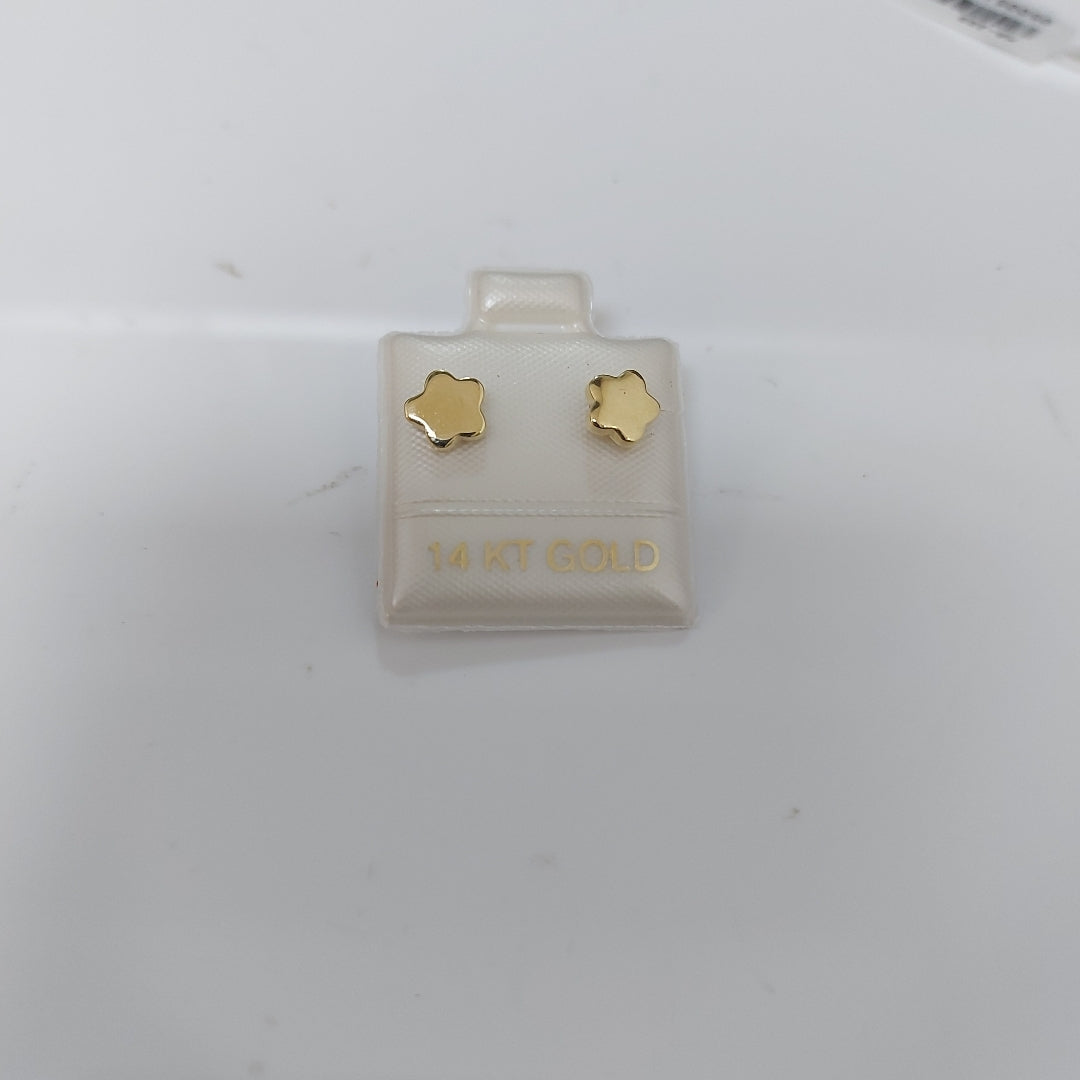 BROQUELES ORO 14K 1 (NUEVO)