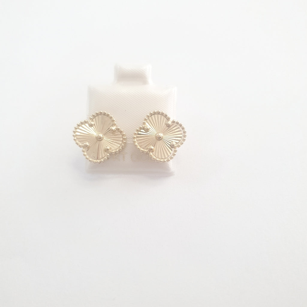 BROQUELES ORO 14K 3.2 (NUEVO)