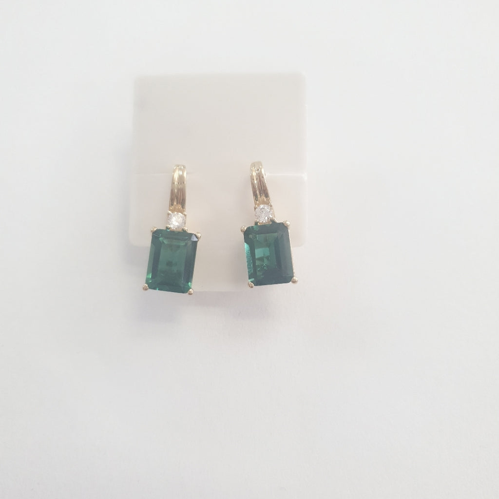 BROQUELES ORO 14K 3.4 (NUEVO)