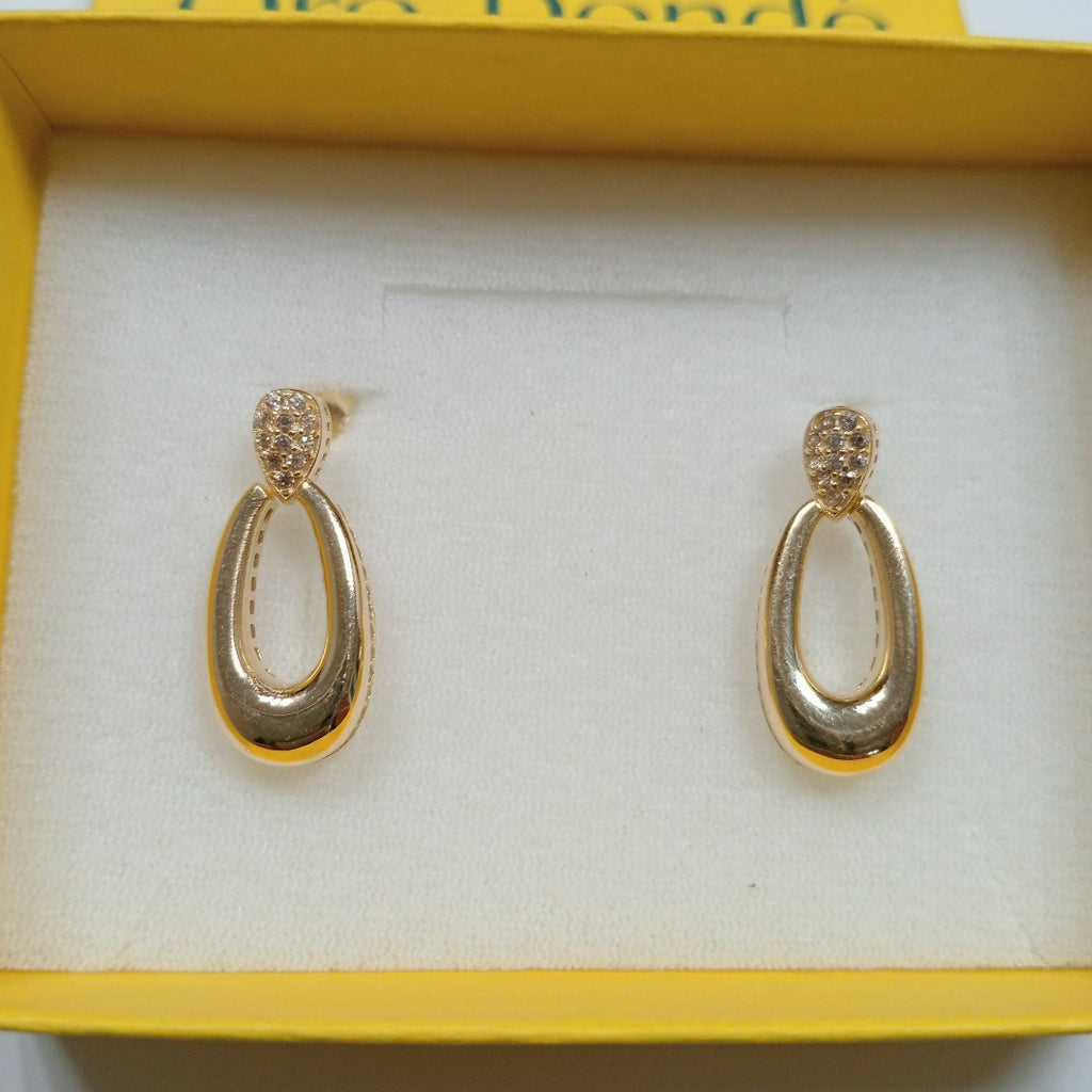 BROQUELES ORO 14K 4.3 (NUEVO)