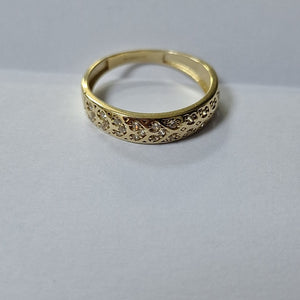 ANILLOS DAMA ORO 14K 2 (NUEVO)