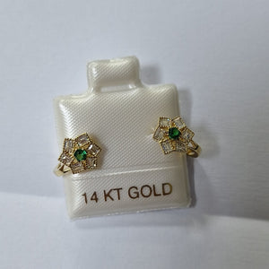 BROQUELES ORO 14K 1.3 (NUEVO)