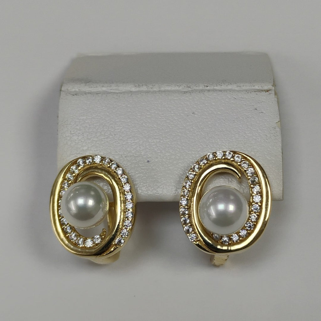 BROQUELES ORO 14K 3.9 (NUEVO)