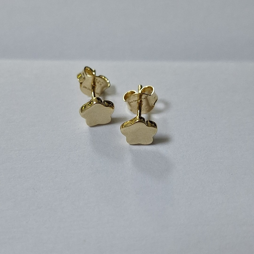 BROQUELES ORO 14K 1 (NUEVO)