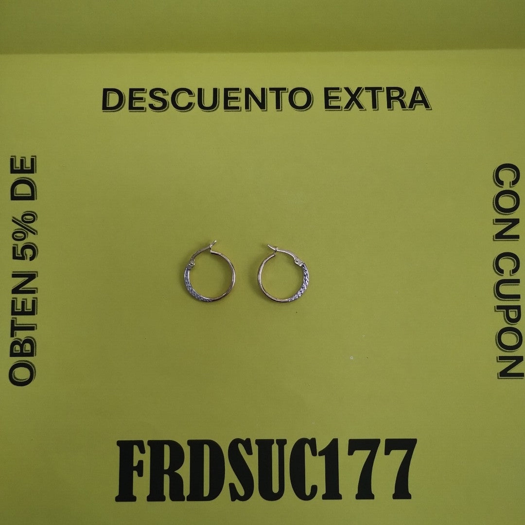 ARRACADAS ORO 14K 1.1 (NUEVO)