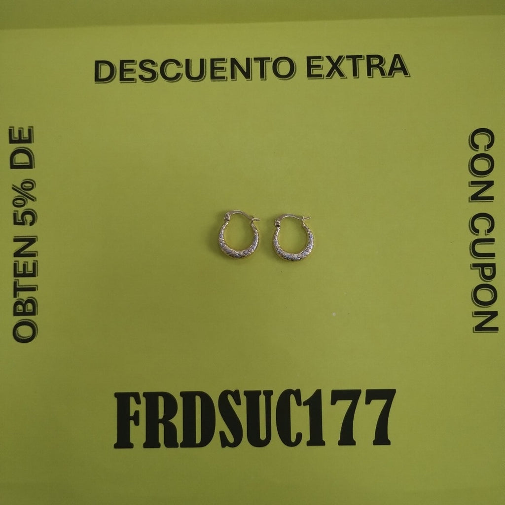 ARRACADAS ORO 14K 1.2 (NUEVO)