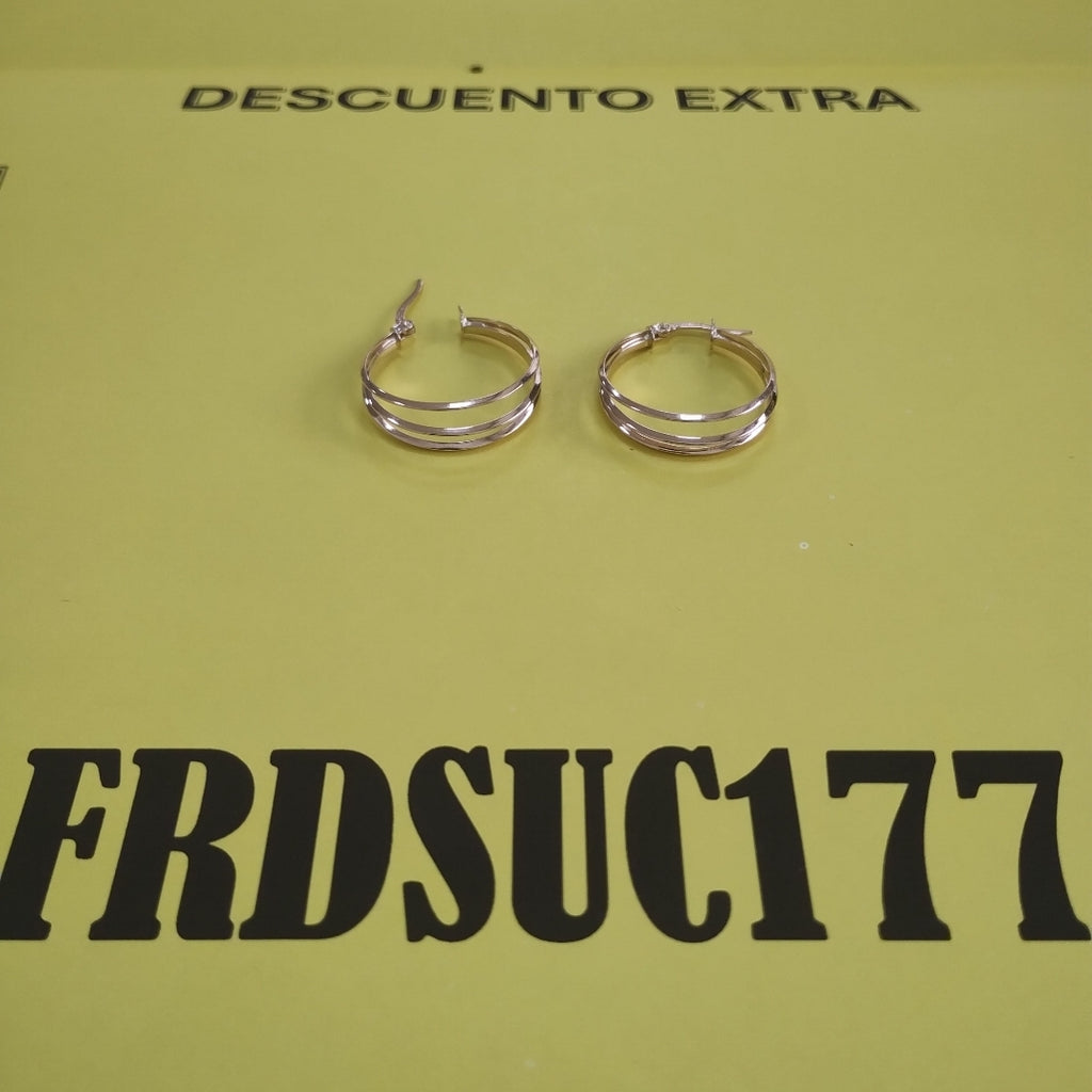 ARRACADAS ORO 14K 2.2 (NUEVO)