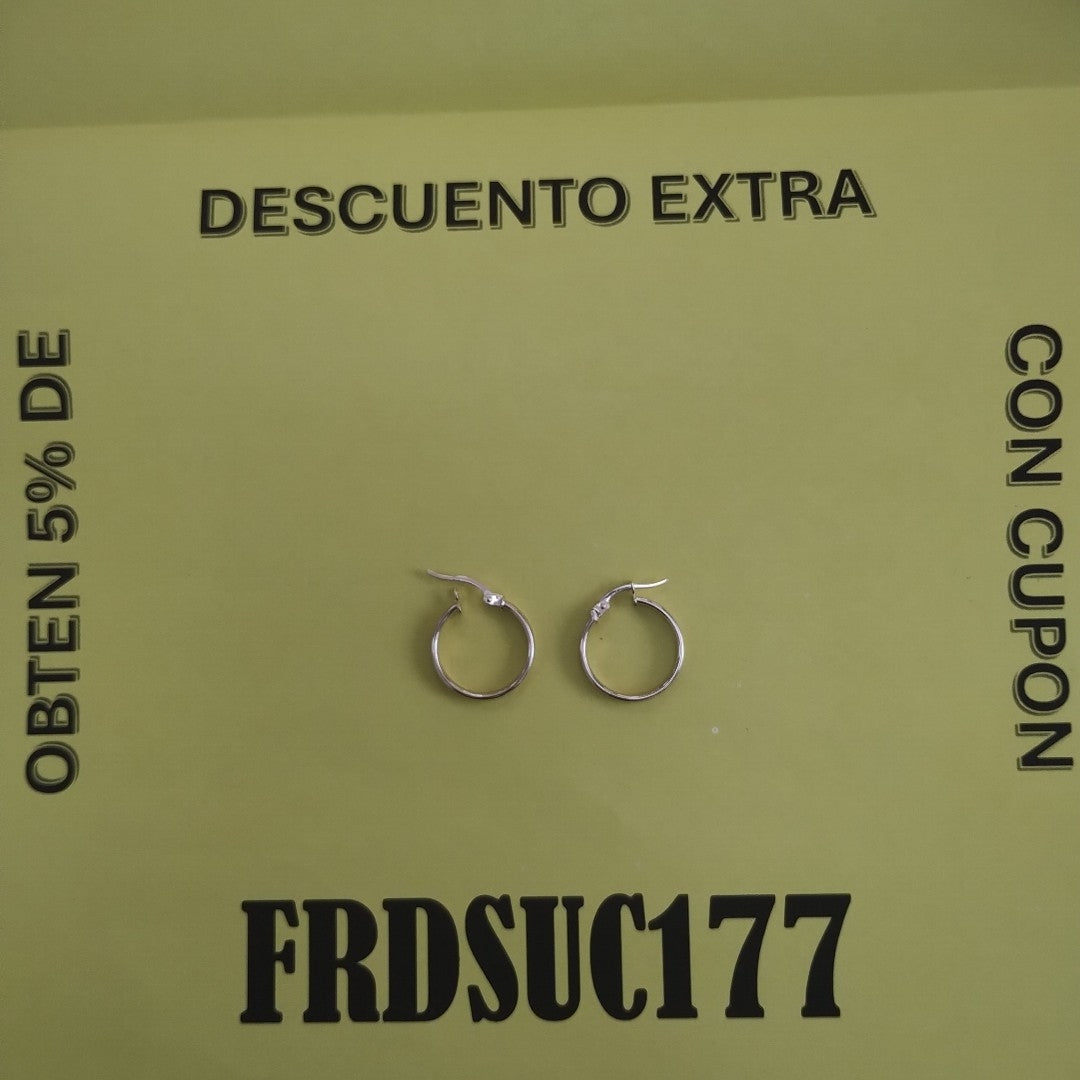 ARRACADAS ORO 14K 1.4 (NUEVO)