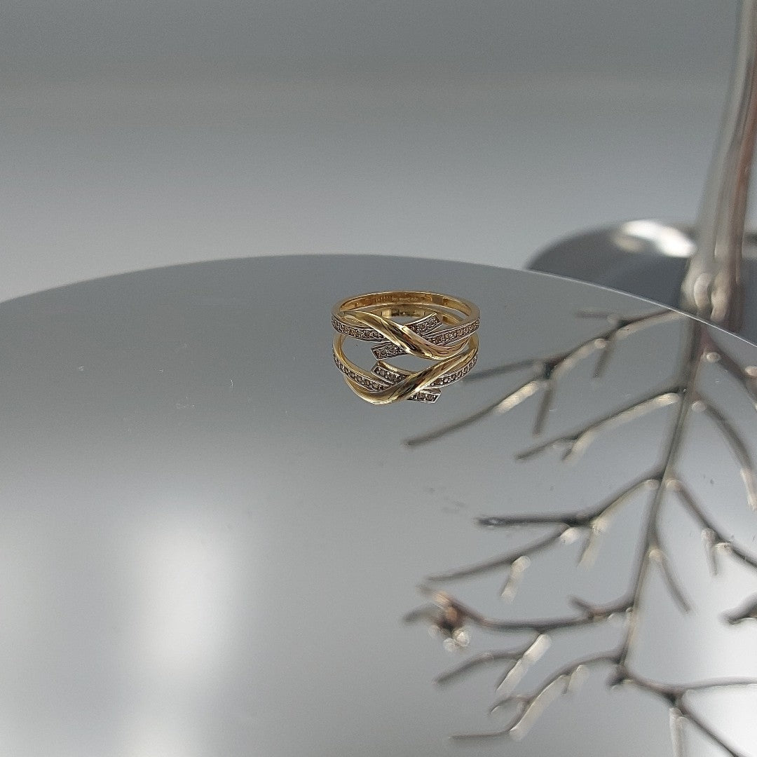 ANILLOS DAMA ORO 14K 1.9 (NUEVO)