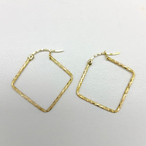 ARRACADAS PAR ORO 14 K 2 GRMS (SEMINUEVO)