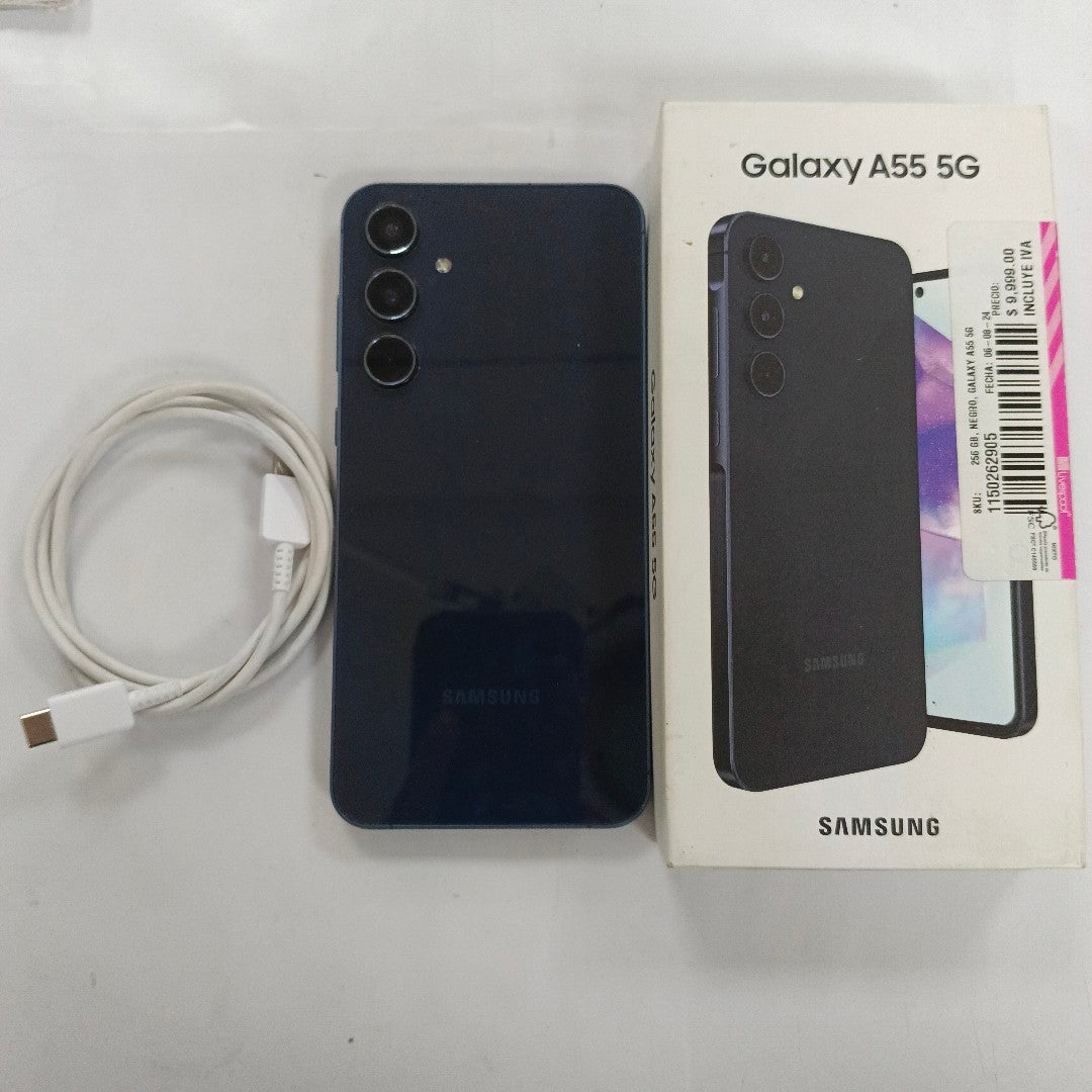 CELULAR SAMSUNG GALAXY A55 5G SM-A556E (2024) 256 GB 8 GB RAM (SEMINUEVO)