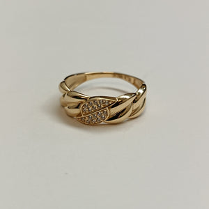 ANILLOS DAMA ORO 14K 2 (NUEVO)