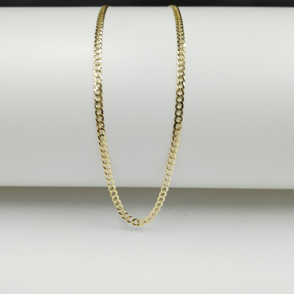 CADENAS BARBADA AMARILLA ORO 14K 8 (NUEVO)