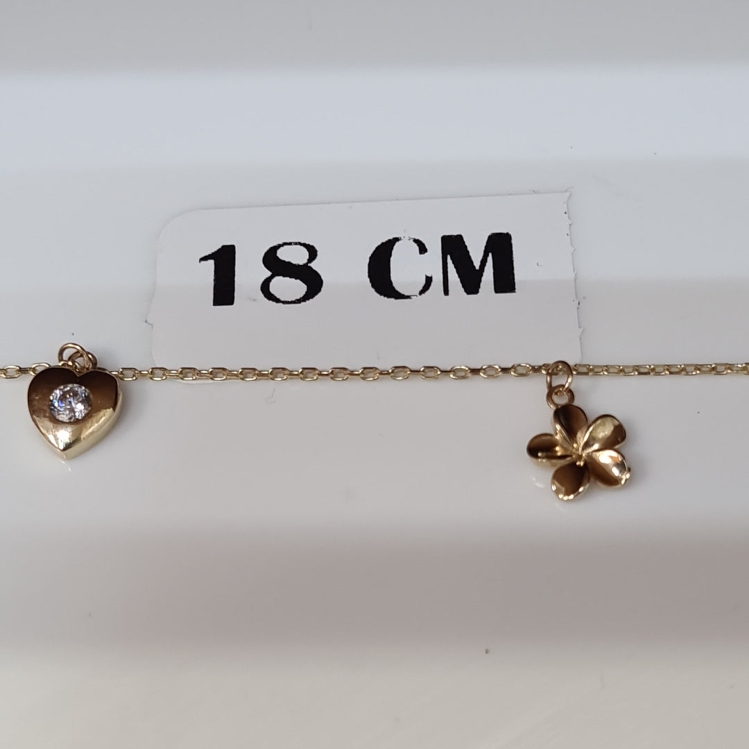 PULSERAS DAMA ORO 14K 2.4 (NUEVO)