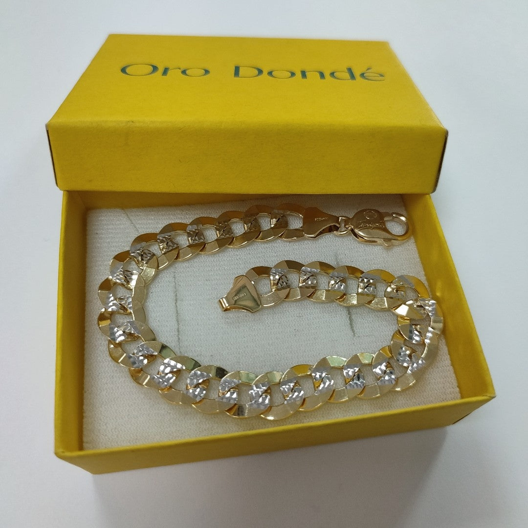 PULSERAS CABALLERO ORO 14K 23.6 (NUEVO)