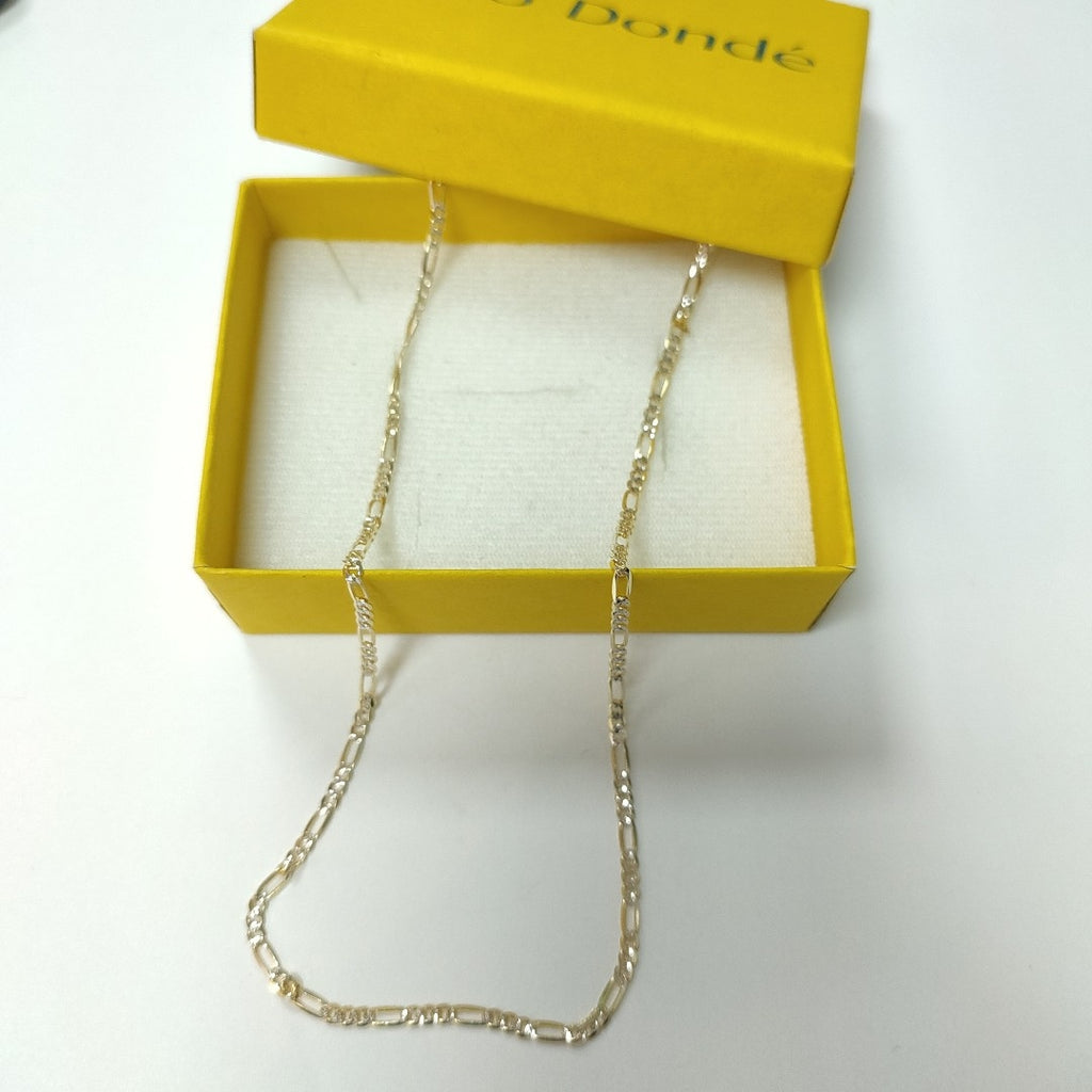 CADENAS CARTIER 3*1 DIAMANTADA ORO 14K 5.1 (NUEVO)