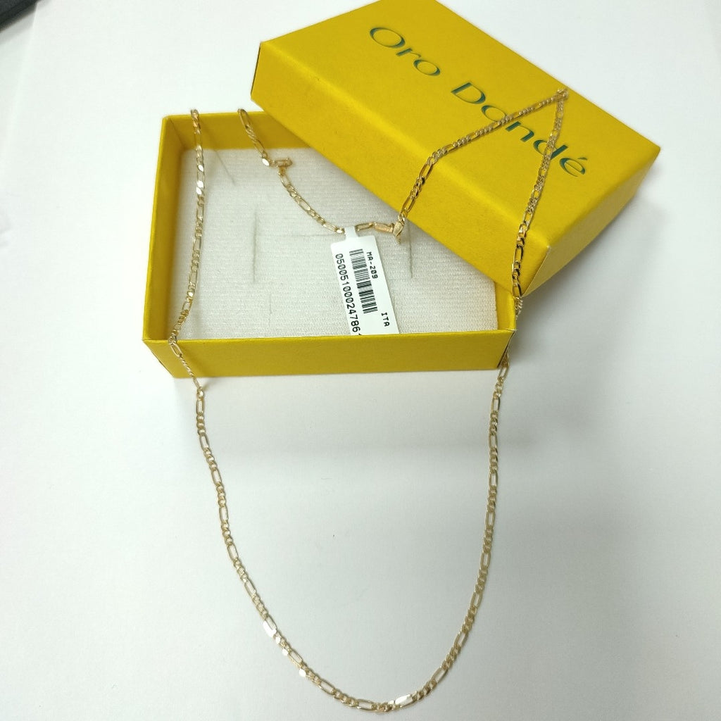 CADENAS CARTIER 3*1 AMARILLA ORO 14K 3.5 (NUEVO)