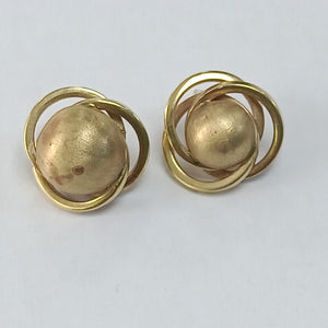 ARETES PAR ORO 12 K 4,30 GRMS (SEMINUEVO)