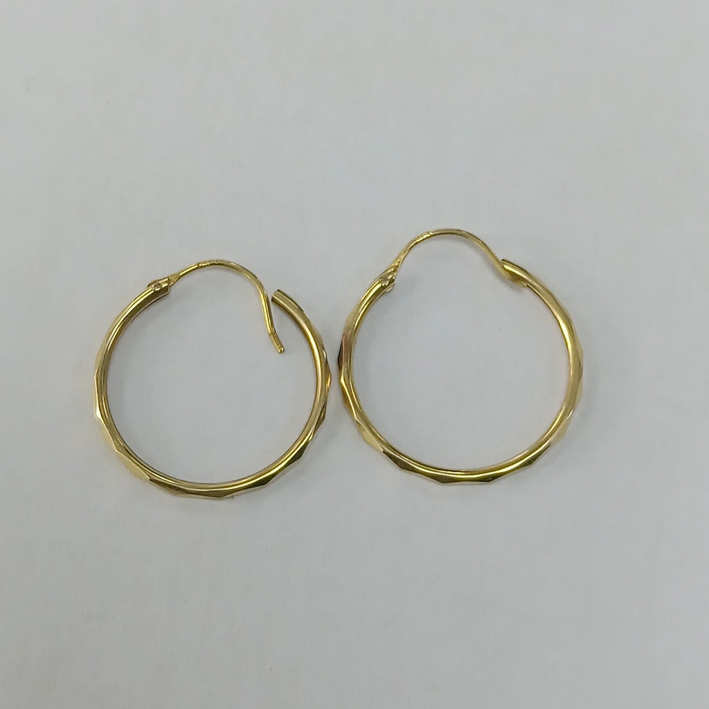 ARRACADAS PAR ORO 14 K 1,30 GRMS (SEMINUEVO)