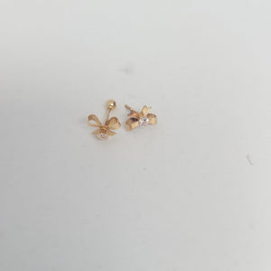 BROQUELES PAR ORO 14 K 0,50 GRMS (SEMINUEVO)
