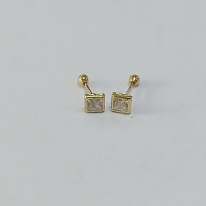 BROQUELES PAR. ORO. 14 K 0.3 GRMS (SEMINUEVO)