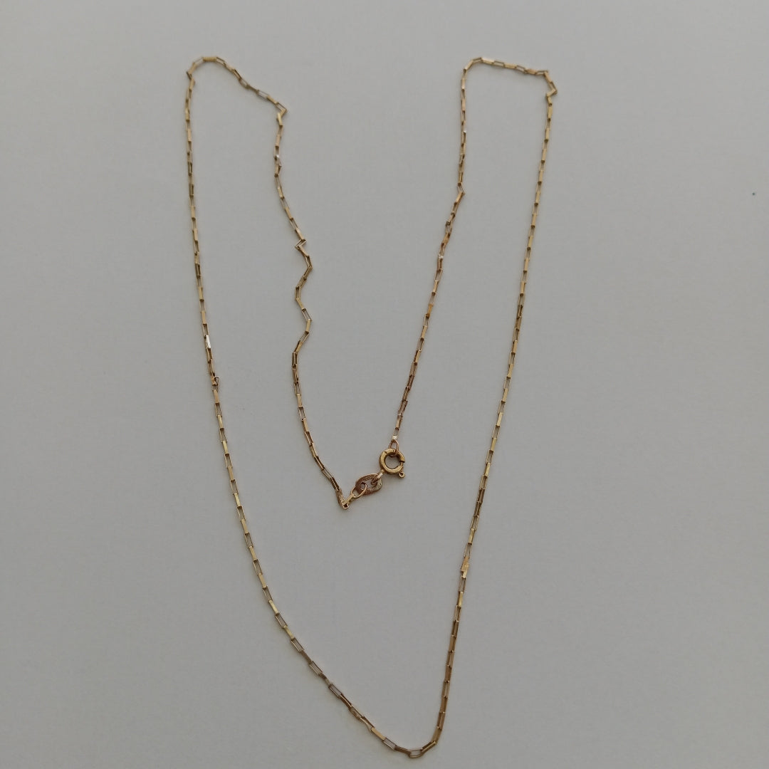 CADENA ORO 14 K 2,30 GRMS (SEMINUEVO)