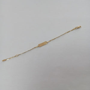 ESCLAVA. ORO. 14 K 1.7 GRMS (SEMINUEVO)