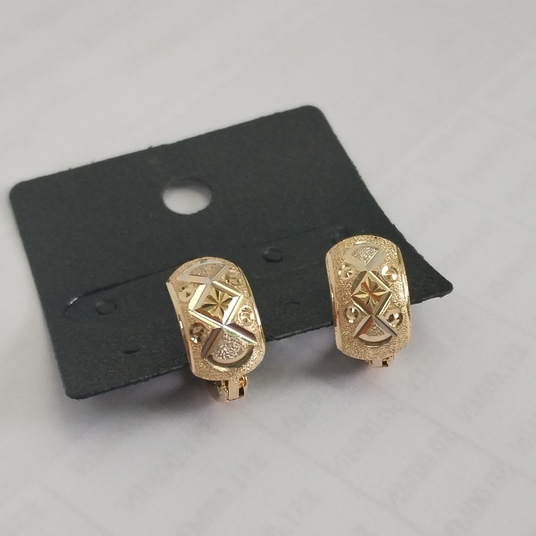 ARETES PAR ORO 14 K 2,20 GRMS (SEMINUEVO)