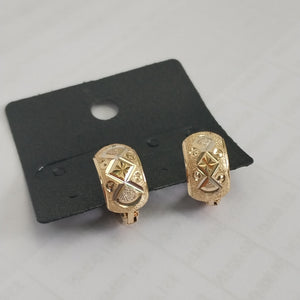 ARETES PAR ORO 14 K 2,20 GRMS (SEMINUEVO)