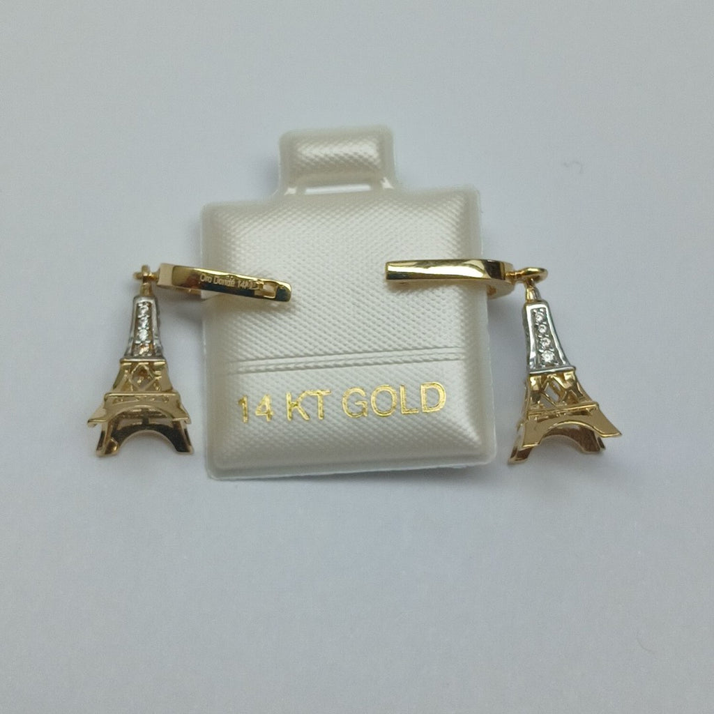 BROQUELES ORO 14K 3.4 (NUEVO)