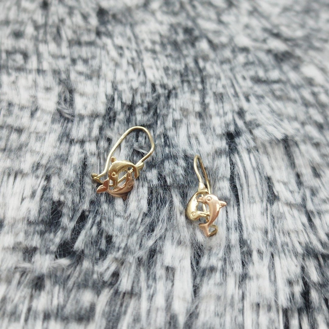 ARETES PAR ORO 10 K 0,70 GRMS (SEMINUEVO)