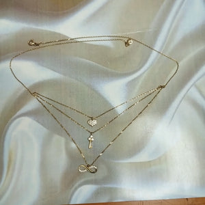 GARGANTILLA. ORO. 14 K 3.4 GRMS (SEMINUEVO)