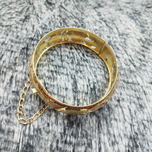 PULSERA RIGIDA ORO 8 K 26,70 GRMS (SEMINUEVO)