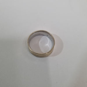 ARGOLLA. ORO, ORO BLANCO. 14 K 2.9 GRMS (SEMINUEVO)