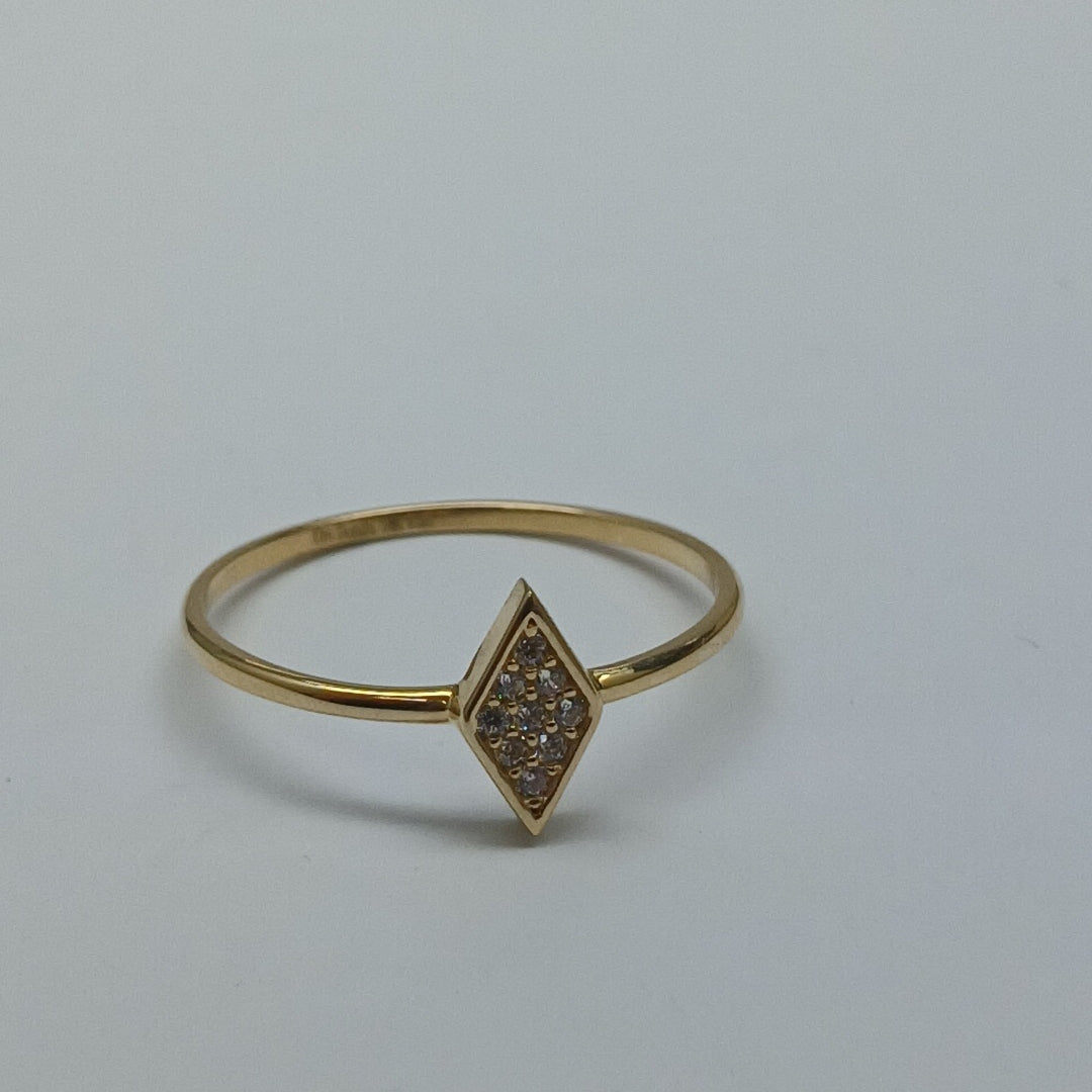 ANILLOS DAMA ORO 14K 0.8 (NUEVO)